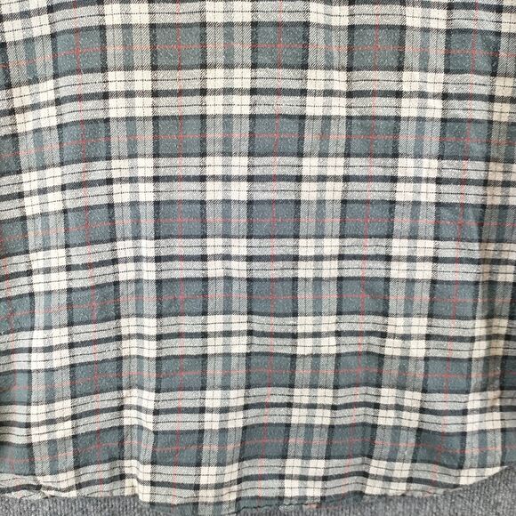 Bit & Bridle Men's Flannel Button-Down Shirt Multi Plaid 2X Long Sleeve Cotton - Picture 7 of 13